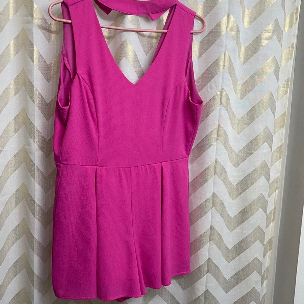 Pink romper
